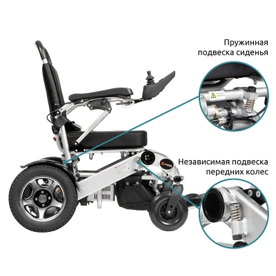 Коляска инвалидная с электроприводом Ortonica Pulse 640  